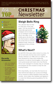 AskTOP.net Christmas Newsletter