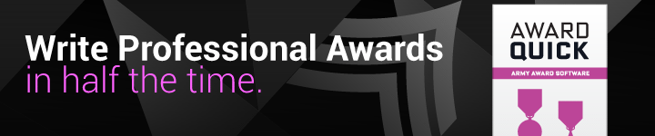 Award Quick: Army Award Writing Software
